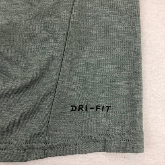 NEW Nike Mens Standard Dri-Fit Athletic Tee Green - Picture 6 of 8